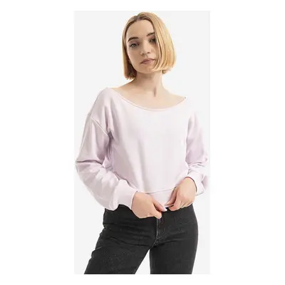 Mikina adidas Originals dámská, růžová barva, hladká, HU1646-pink