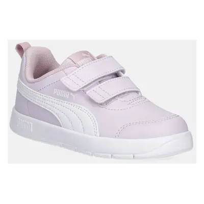 Dětské sneakers boty Puma Courtflex V3 V růžová barva, 310252