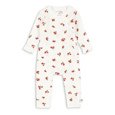 Kojenecké oblečení Konges Sløjd MINNIE NEWBORN ONESIE GOTS KS102588