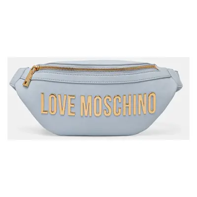 Ledvinka Love Moschino modrá barva, JC4195PP1