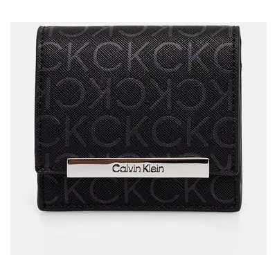 Peněženka Calvin Klein černá barva, K60K612443