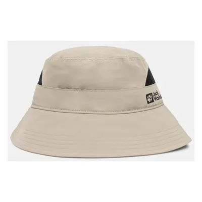 Klobouk Jack Wolfskin Vent Bucket béžová barva, A64897