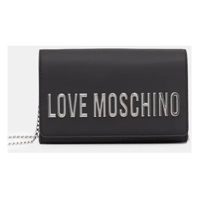 Kabelka Love Moschino černá barva, JC4103PP1