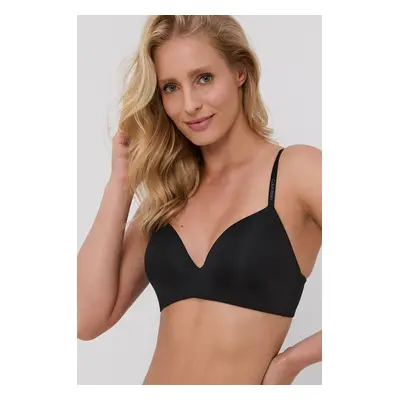 Podprsenka Calvin Klein Underwear černá barva, hladká, 000QF4081E