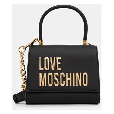 Kabelka Love Moschino černá barva, JC4024PP1