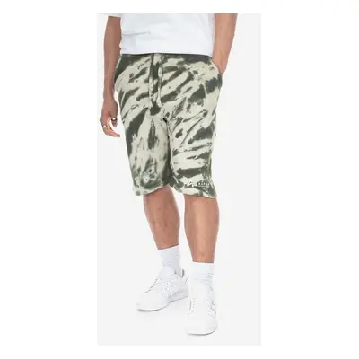 Kraťasy Alpha Industries Tie Dye pánské, zelená barva, 106361.142-green