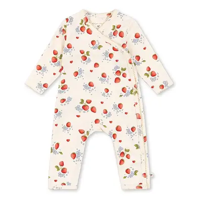 Kojenecké oblečení Konges Sløjd BASIC NEWBORN ONESIE GOTS KS102246