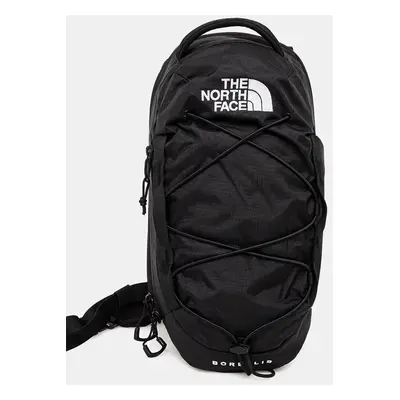 Batoh The North Face Borealis Sling 6L černá barva, malý, s potiskem, NF0A52UP53R1