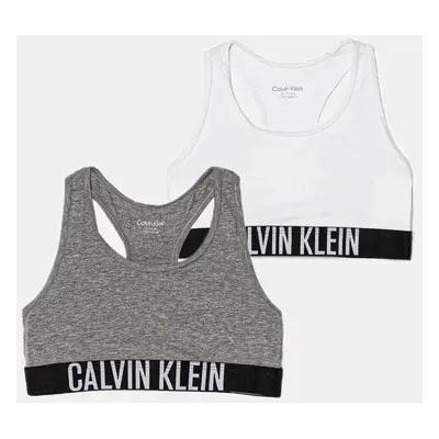 Dětská sportovní podprsenka Calvin Klein Underwear 2-pack bílá barva, G80G800744