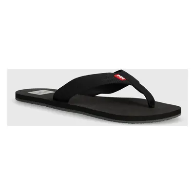 Žabky Helly Hansen LOGO SANDAL 2 pánské, černá barva, 11956