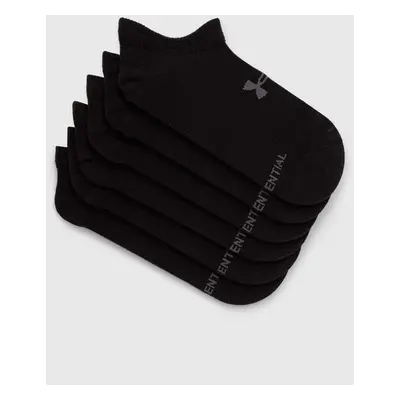 Ponožky Under Armour Essential No Show 6-pack