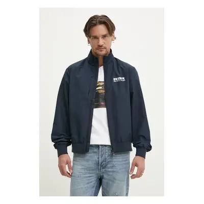 Bunda Red Bull Racing x Pepe Jeans MARINA WINDBREAKER tmavomodrá barva, přechodná, RM400012