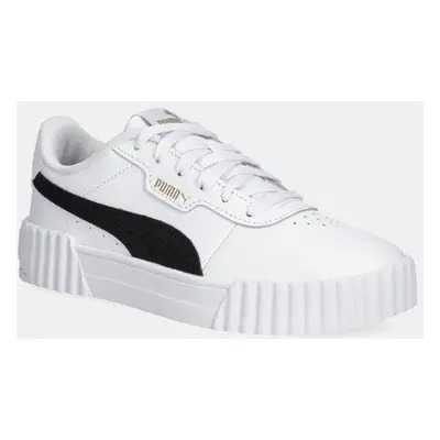 Sneakers boty Puma Carina 3.0 bílá barva, 400365