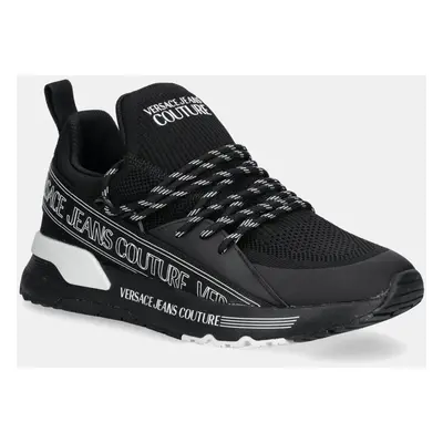 Sneakers boty Versace Jeans Couture černá barva, 78YA3SA3 ZSC65 899