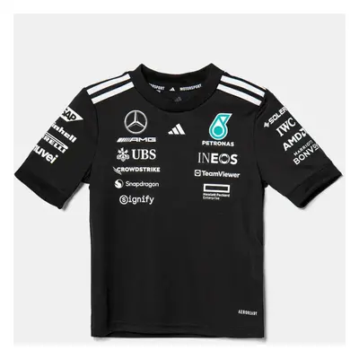 Dětské tričko adidas Performance MER DR černá barva, JW5363