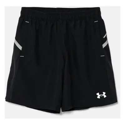 Dětské kraťasy Under Armour Tech Utility Woven Shorts černá barva, nastavitelný pas, 1390030