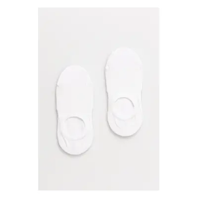 Ponožky Calvin Klein Jeans 2-pack dámské, bílá barva, 701231401