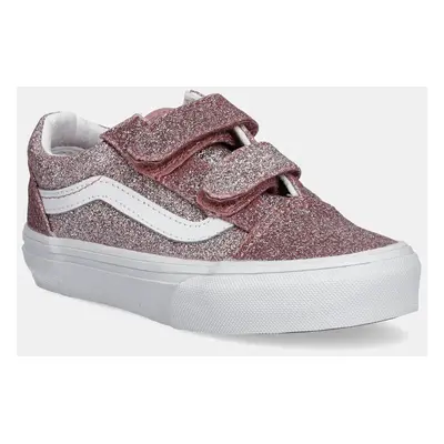 Dětské tenisky Vans Old Skool V růžová barva, VN000CYDFSL1