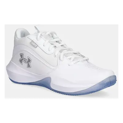 Basketbalové boty Under Armour Lockdown 7 bílá barva, 3028512