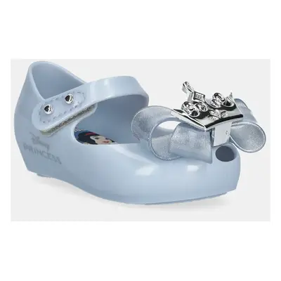 Dětské balerínky Melissa ULTRAGIRL II+ DISNEY modrá barva, M.36074