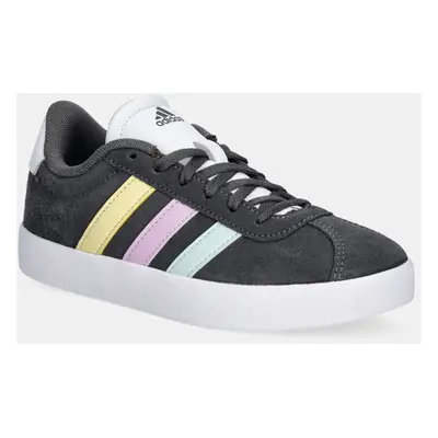 Dětské sneakers boty adidas VL COURT 3.0 šedá barva, JH8725