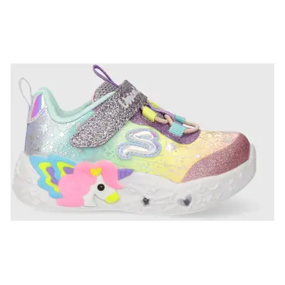 Dětské sneakers boty Skechers UNICORN CHARMER TWILIGHT DREAM