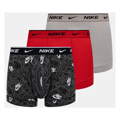 Boxerky Nike 3-pack pánské, více barev, 000PKE1008