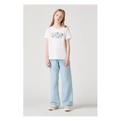 Dětské rifle Levi's WIDE LEG JEANS 4EL007