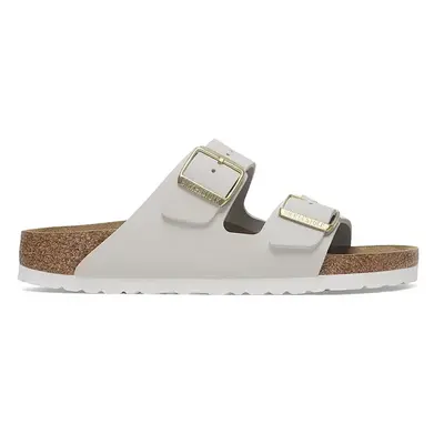 Nubukové pantofle Birkenstock Arizona bílá barva, 1029475