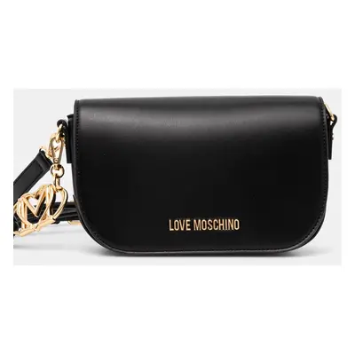 Kabelka Love Moschino černá barva, JC4049PP1