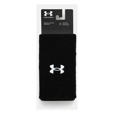 Potítka Under Armour 2-pack černá barva, UAR-1218006001