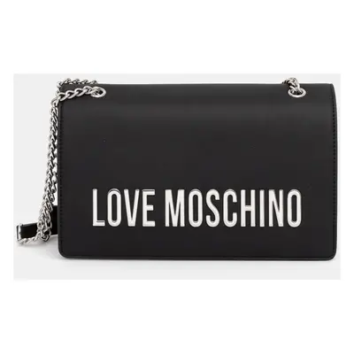 Kabelka Love Moschino černá barva, JC4192PP1