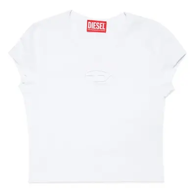 Dětské bavlněné tričko Diesel TANGIE T-SHIRT bílá barva, J01830