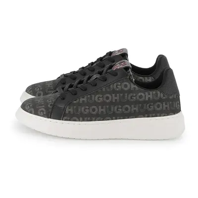 Dětské sneakers boty HUGO černá barva, G00427