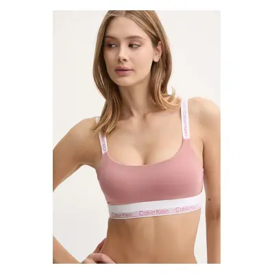 Podprsenka Calvin Klein Underwear oranžová barva, 000QF7970E