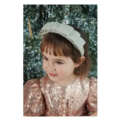 Dětská gumička do vlasů Konges Sløjd GLITTER BOW HAIRBRACE KS101990