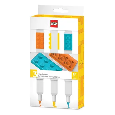 Zvýrazňovače Lego 3-pack