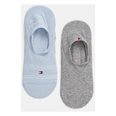 Ponožky Tommy Hilfiger 2-pack pánské, modrá barva, 701232732