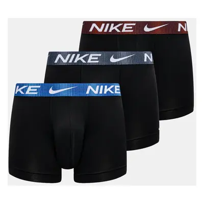 Boxerky Nike 3-pack pánské, černá barva, 0000KE1157