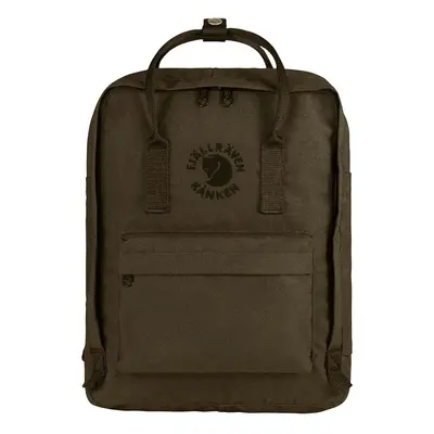 Batoh Fjallraven Re-Kanken zelená barva, velký, hladký