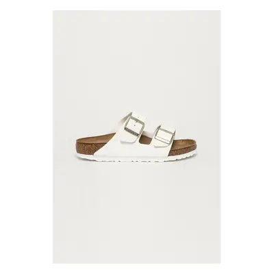 Pantofle Birkenstock dámské, bílá barva