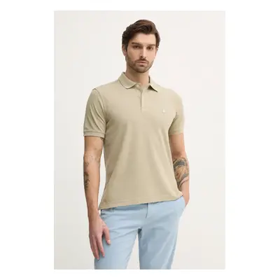 Bavlněné polo tričko United Colors of Benetton růžová barva, 3089J3179