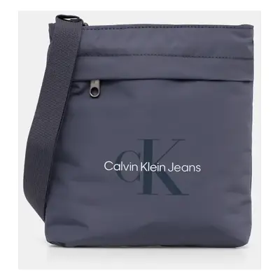 Ledvinka Calvin Klein Jeans modrá barva, LV04G3030G