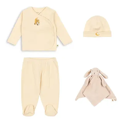 Kojenecká sada Konges Sløjd CLASSIC MATERNITY PACKAGE béžová barva, KS102615