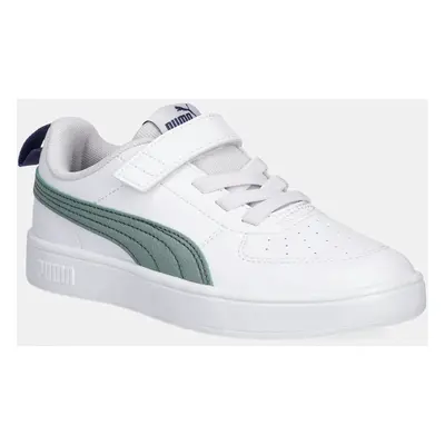 Dětské sneakers boty Puma Puma Rickie AC+ PS zelená barva, 385836