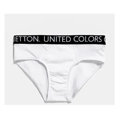 Dětské slipy United Colors of Benetton 2-pack bílá barva, 3OP80S484