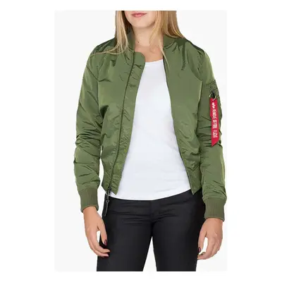 Bomber bunda Alpha Industries MA-1 TT 141041 01 zelená barva, přechodná