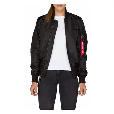 Bomber bunda Alpha Industries MA-1 TT 141041 03 černá barva, přechodná