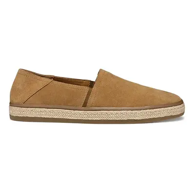 Semišové espadrilky Geox U PANTELLERIA hnědá barva, U55DWA 00022 C6018