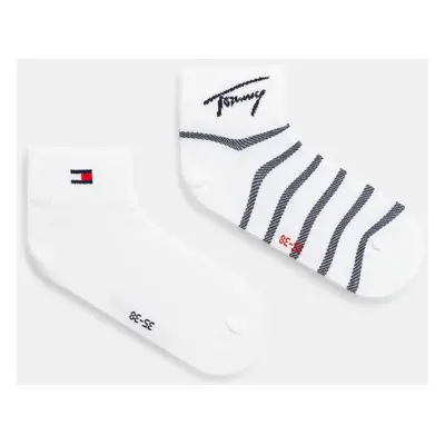 Ponožky Tommy Jeans 2-pack tmavomodrá barva, 701232730